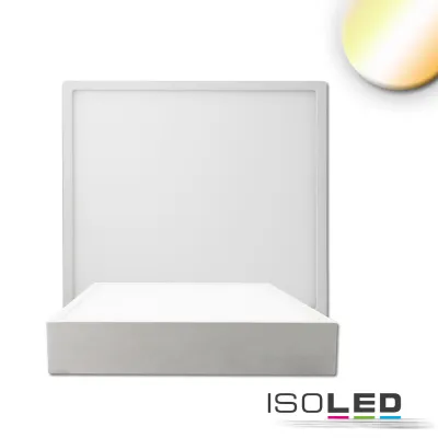 LED Deckenleuchte PRO weiß, 15W, eckig, 170x170mm, ColorSwitch 2700|3000|4000K, dimmbar