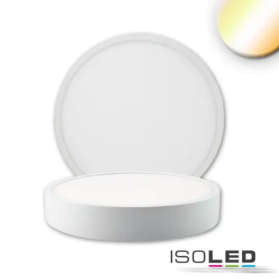 LED Deckenleuchte PRO weiß, 15W, rund, DN170, ColorSwitch 2700|3000|4000K, dimmbar
