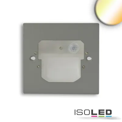 LED Wandeinbauleuchte Sys-Wall68 230V, mit PIR Sensor, 2W, ColorSwitch 3000|4000|6000K, exkl.Cover