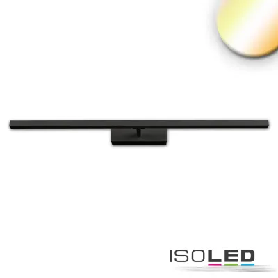 LED Spiegel- und Bilderleuchte schwenkbar, 520mm, 12W, schwarz, ColorSwitch 2700|3000|4000K