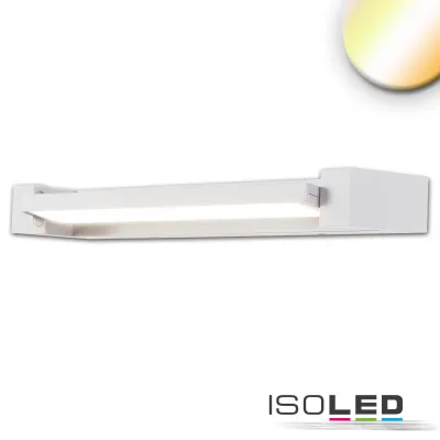 LED Wandlampe schwenkbar, 700mm, 20W, weiß, ColorSwitch 2700|3000|4000K