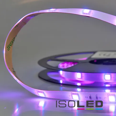 LED SIL-RGB Flexband, 24V DC, 7,2W, IP66, 5m Rolle, 30 LED/m