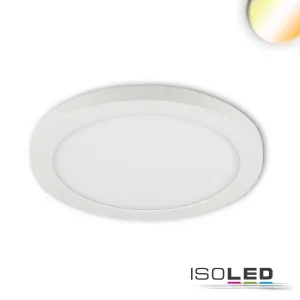 LED Aufbau/Einbauleuchte Slim Flex, 18W, weiß, ColorSwitch 3000|3500|4000K