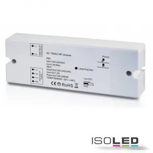 Sys-One Funk Dimmer für dimmbare 230V LED Leuchtmittel/Trafos, 2x288VA