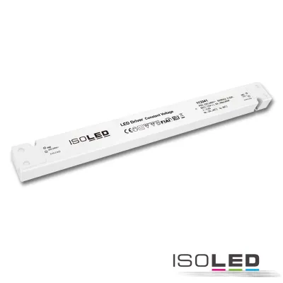 LED Trafo 12V/DC, 0-60W, slim, SELV