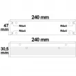 LED Trafo 12V/DC, 0-200W, Gitter Slim