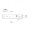 LED CRI930 Vollspektrum Linear Flexband, 24V DC, 14W, IP20, 3000K, 5m Rolle, 160 LED/m