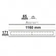 LED Hallenleuchte Linear SK 240W, 60°, IK10, IP65, 1-10V dimmbar, neutralweiß