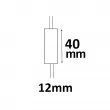 LED Strip Mini Kabel PWM-Dimmer, 1 Kanal, 12-24V DC 3A