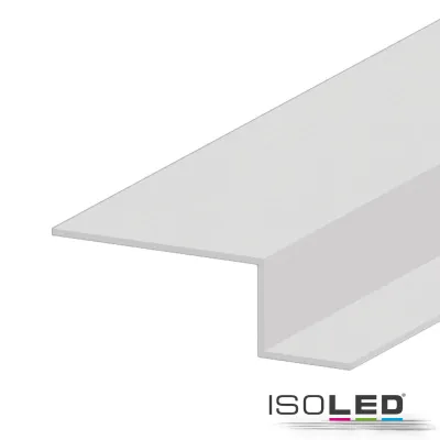LED Trockenbau S-Profil 12, weiß RAL 9003 200cm