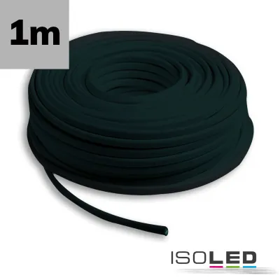 Kabel PUR ummantelt schwarz, 4x0,5mm² LI12Y11Y, Meterware