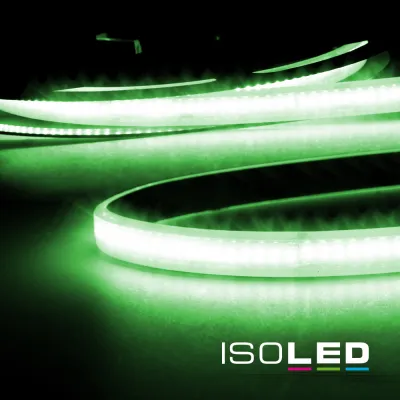 LED CRI9G Linear 48V-Flexband, 8W, IP68, grün, 5 Meter
