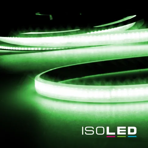 LED AQUA CRI9G Linear 48V Flexband, 8W, IP68, grün, 30m Rolle, 240 LED/m