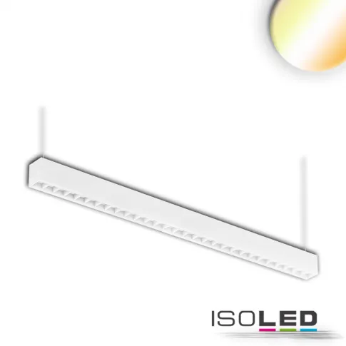 LED Aufbau/Hängeleuchte Linear Raster 40W, anreihbar, weiß, ColorSwitch 3000|3500|4000K
