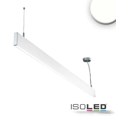 LED Hängeleuchte Linear Up+Down 1200, 40W, prismatisch, linear- u. 90° verbindbar, weiß, neutralweiß