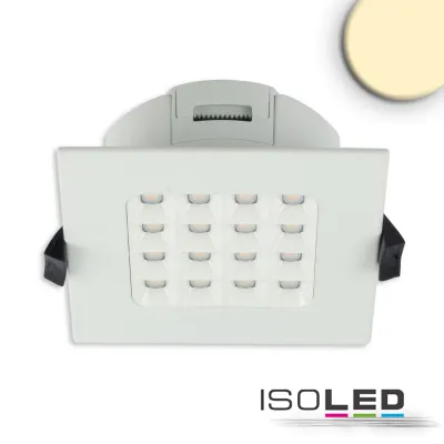 LED Downlight Prism blendungsreduziert 10W, IP54, warmweiß, dimmbar