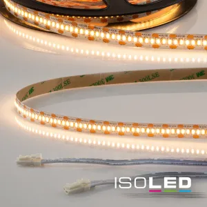 LED CRI925 MiniAMP Flexband, 12V DC, 6W, IP20, 2500K, 250cm, beids. 30cm Kabel + maleAMP, 300 LED/m