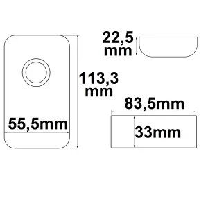 Wireless Touch RGB PWM-Dimmer mit Funk-Fernbedienung Flat, 12-24V DC 3x6A