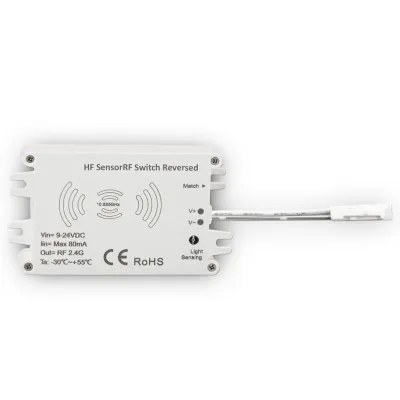 Sys-Pro Funk HF-Bewegungsmelder MiniAMP mit invertierter Funktion für UV-C, 9-24V