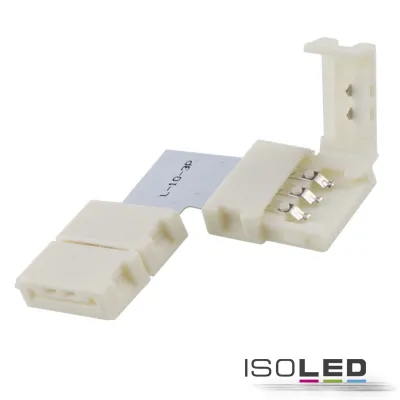Clip-Eck-Verbinder (max. 5A) C1-310 für 3-pol. IP20 Flexstripes mit Breite 10mm, Pitch 12mm