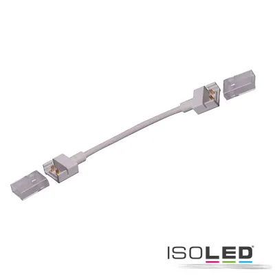Kontakt-Verbinder mit Kabel (max. 5A) O1-212 für 2-pol. IP68 Flexstripes Breite 12mm und Pitch 8mm