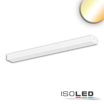 LED Langfeldleuchte blendreduziert, weiß, 150cm, 45W, ColorSwitch 3000|4000|5700K, dimmbar