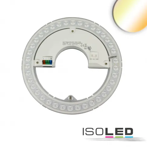 LED Umrüstplatine 227mm, 15W, 160 lm/W, mit Haltemagnet, Color 3000|4000|6000K, dimmbar