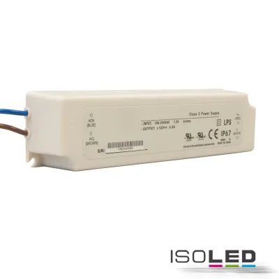 LED Trafo 24V/DC, 0-100W, IP67